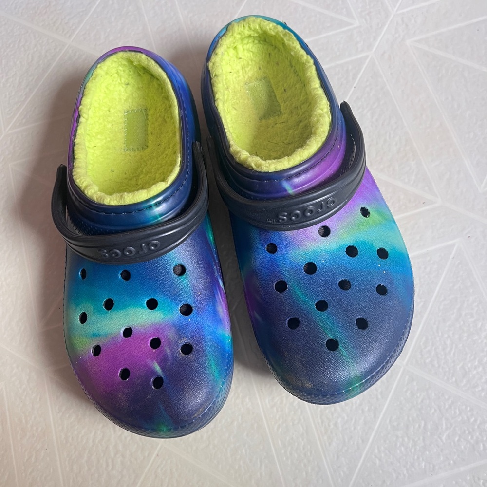 Crocs Big Kids Classic Lined Clog Sandals